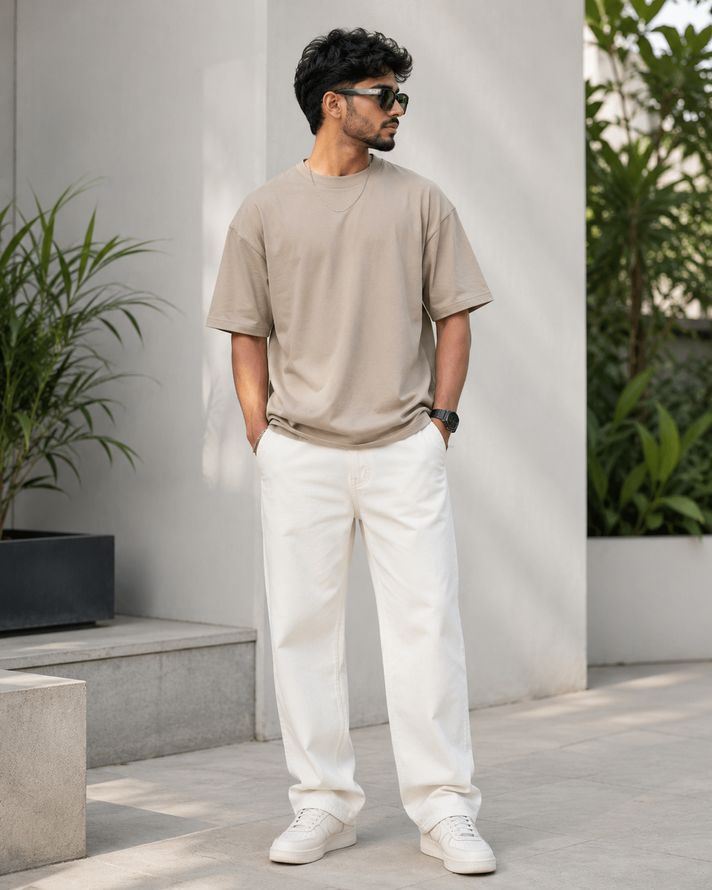 T SHIRT ROUND NECK PLAIN