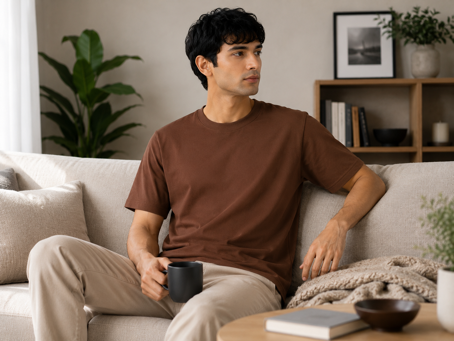T SHIRT ROUND NECK PLAIN