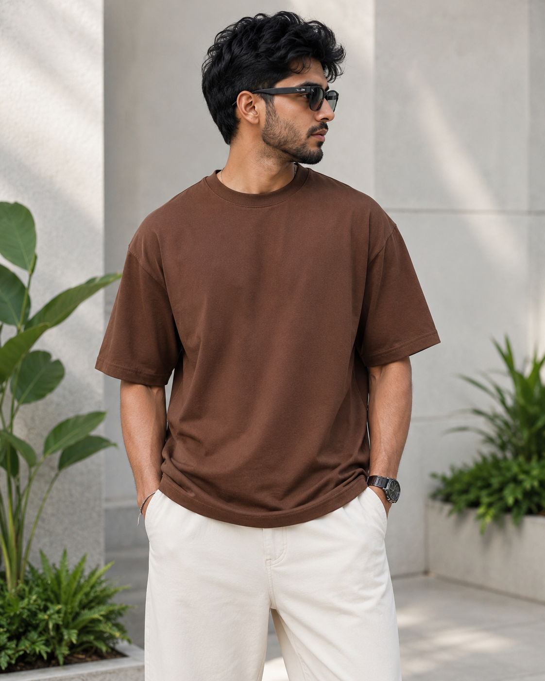 T SHIRT ROUND NECK PLAIN