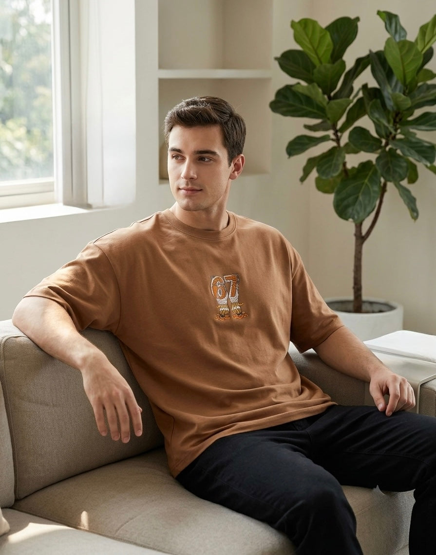 oversize tshirt dobi fabrik 260 gsm 1221