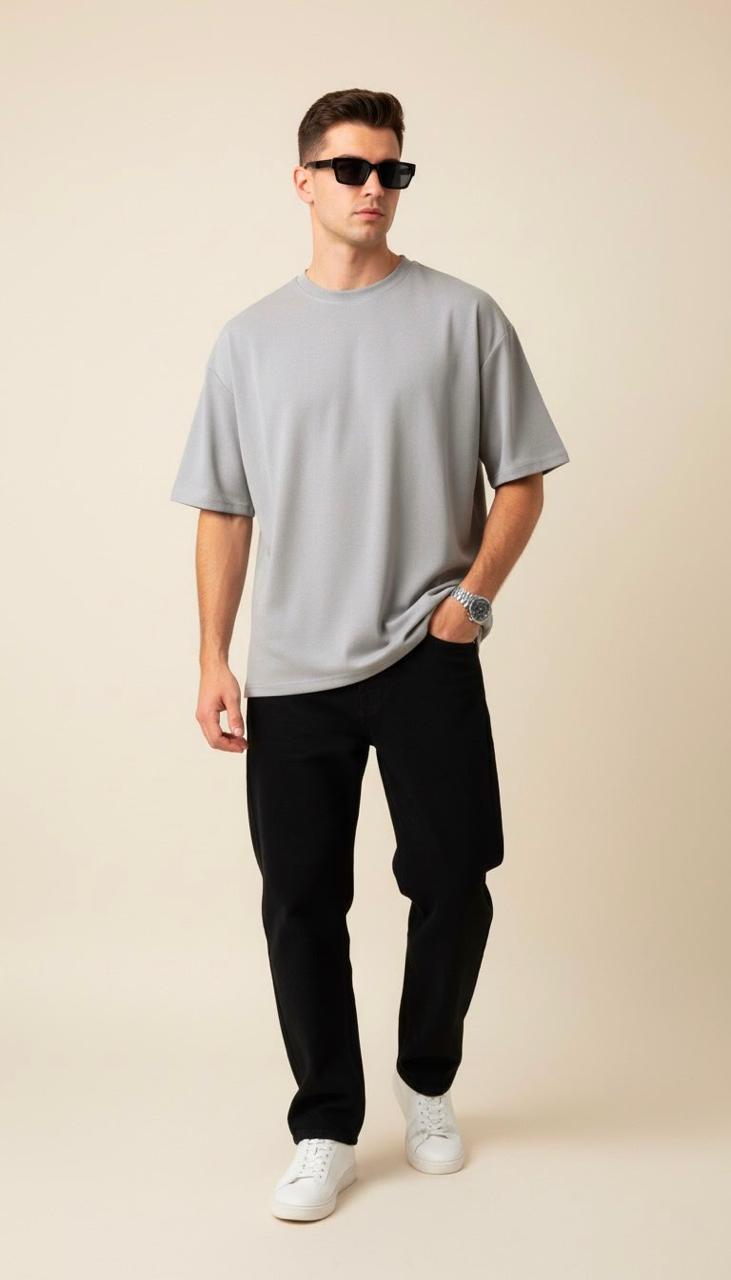 Plain Oversized T-Shirt 260 GSM