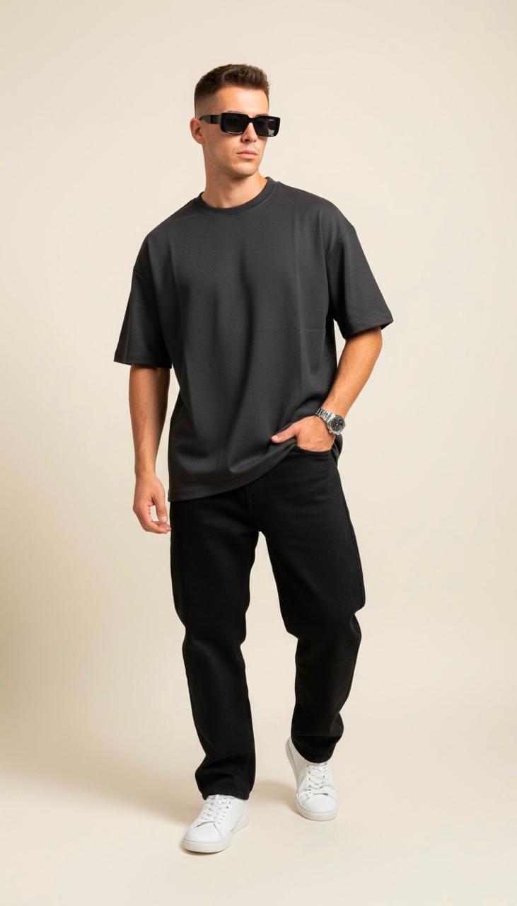Plain Oversized T-Shirt 260 GSM